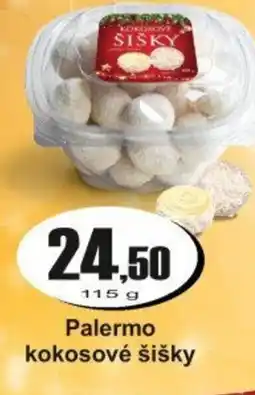 Adam Palermo kokosové šišky nabídka