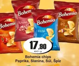 Adam Bohemia chips Paprika, Slanina, Sůl, Špíz nabídka