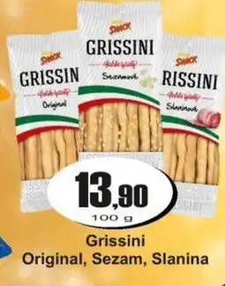 Adam Grissini Original, Sezam, Slanina nabídka