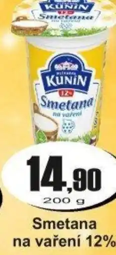 Adam Smetana na vaření 12% nabídka