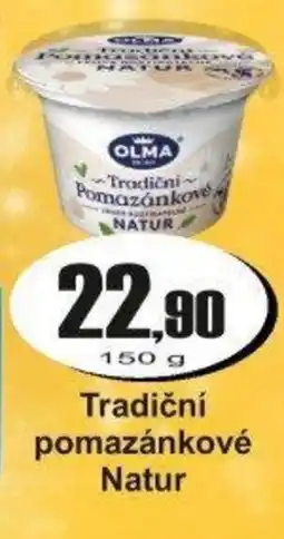 Adam OLMA Tradiční pomazánkové Natur nabídka