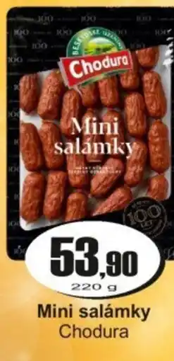 Adam Mini salámky Chodura nabídka