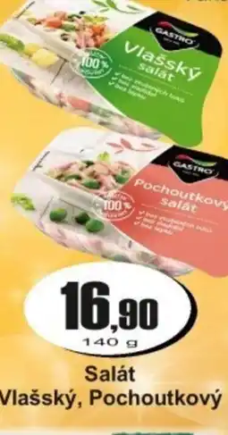 Adam GASTRO Salát Vlašský, Pochoutkový nabídka