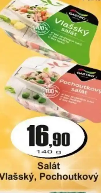 Adam GASTRO Salát Vlašský, Pochoutkový nabídka