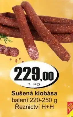 Adam Sušená klobása nabídka