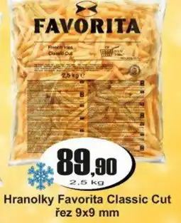 Adam Hranolky Favorita Classic Cut řez 9x9 mm nabídka