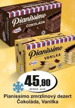 Adam Pianissimo zmrzlinový dezert Čokoláda, Vanilka nabídka