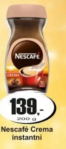 Adam Nescafé Crema instantní nabídka