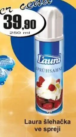 Adam Laura šlehačka ve spreji nabídka