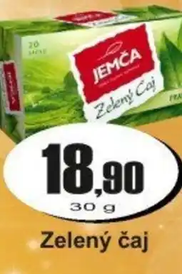 Adam JEMČA Zelený čaj nabídka