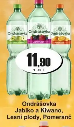 Adam Ondrášovka Jablko a Kiwano, Lesní plody, Pomeranč nabídka