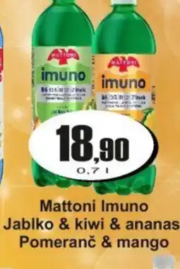 Adam Mattoni Imuno Jablko & kiwi & ananas, Pomeranč & mango nabídka
