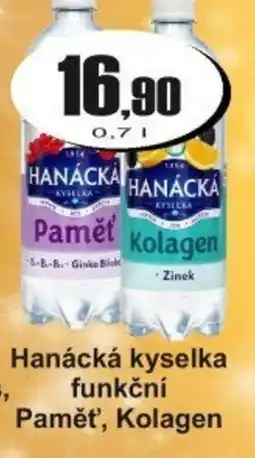 Adam Hanácká kyselka funkční Paměť', Kolagen nabídka