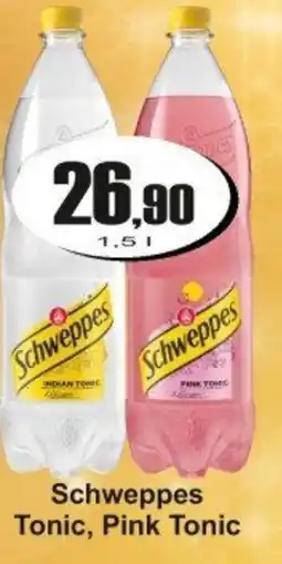 Adam Schweppes Tonic, Pink Tonic nabídka