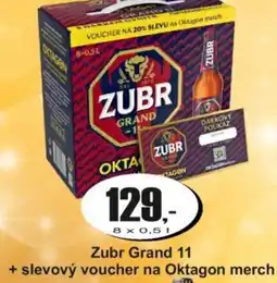 Adam Zubr Grand 11 + slevový voucher na Oktagon merch nabídka