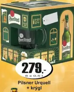 Adam Pilsner Urquell + krýgl nabídka
