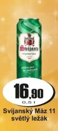 Adam Svijanský Máz 11 světlý ležák nabídka
