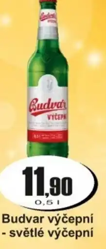 Adam Budvar výčepní - světlé výčepní nabídka
