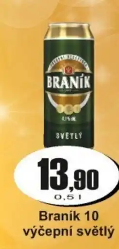 Adam Braník 10 výčepní světlý nabídka