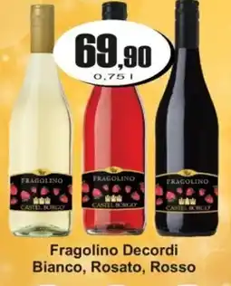 Adam Fragolino Decordi Bianco, Rosato, Rosso nabídka