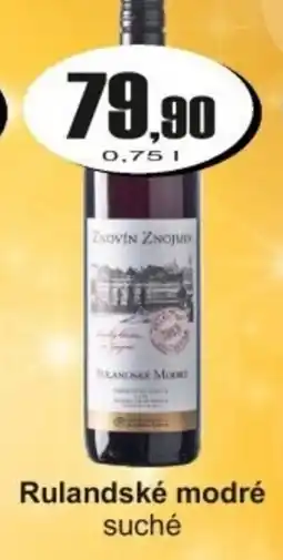 Adam Rulandské modré suché nabídka
