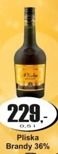 Adam Pliska Brandy 36% nabídka