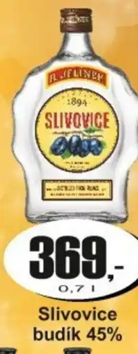 Adam Slivovice budík 45% nabídka