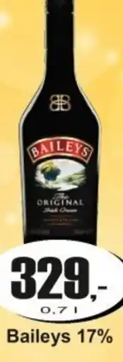 Adam Baileys 17% nabídka
