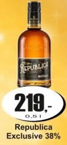 Adam Republica Exclusive 38% nabídka