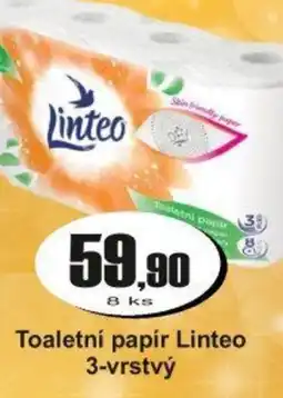 Adam Toaletní papír Linteo 3-vrstvý nabídka