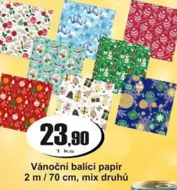 Adam Vánoční balící papír 2 m/ 70 cm, mix druhů nabídka