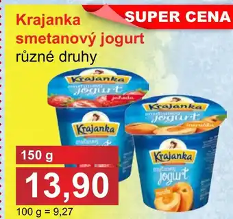 Krajanka smetanový jogurt