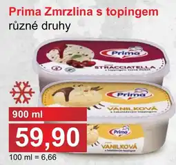 PLUS JIP Prima Zmrzlina s topingem nabídka