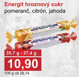 PLUS JIP Energit hroznový cukr pomeranč, citrón, jahoda nabídka