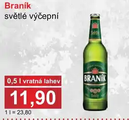 PLUS JIP Braník světlé výčepní nabídka