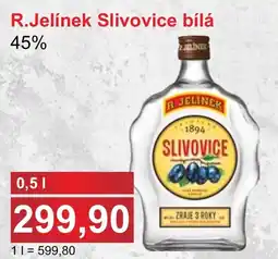 PLUS JIP R.Jelínek Slivovice bílá nabídka
