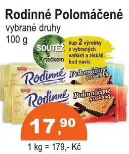 COOP DISKONT Rodinné Polomáčené nabídka