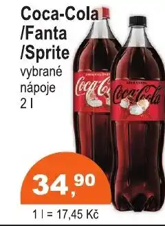 COOP DISKONT Coca-Cola /Fanta /Sprite nabídka