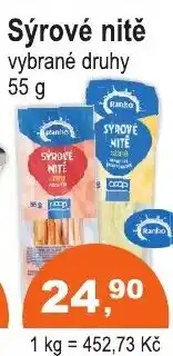 COOP DISKONT Ranko Sýrové nitě nabídka
