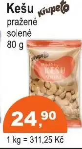 COOP DISKONT Krupeto Kešu pražené solené nabídka