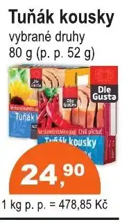 COOP DISKONT Tuňák kousky nabídka