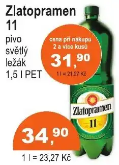 COOP DISKONT Zlatopramen 11 nabídka