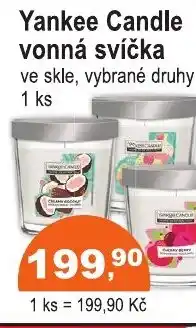 COOP DISKONT Yankee Candle vonná svíčka nabídka