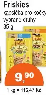 COOP DISKONT Friskies kapsička pro kočky nabídka