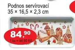 COOP DISKONT Podnos servírovací 35 x 16,5 x 2,3 cm nabídka