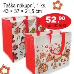 COOP DISKONT Taška nákupní 43x27x21.5 cm nabídka