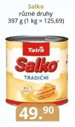 Potraviny CZ Tatra Salko nabídka