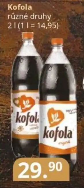 Potraviny CZ Kofola nabídka