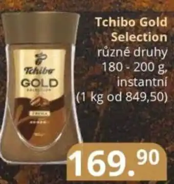 Potraviny CZ Tchibo Gold Selection nabídka