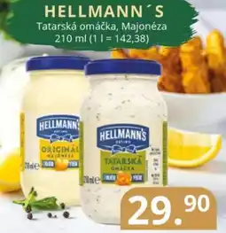 Potraviny CZ HELLMANN'S Tatarská omáčka, Majonéza nabídka